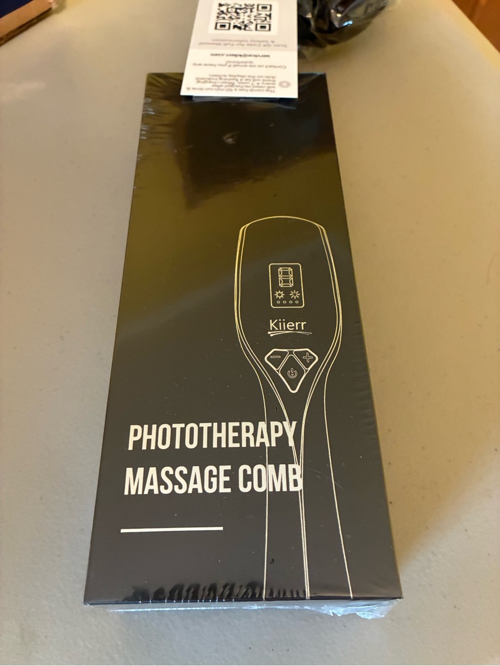 Factory Sealed Kiierr Phototherapy Massage Comb